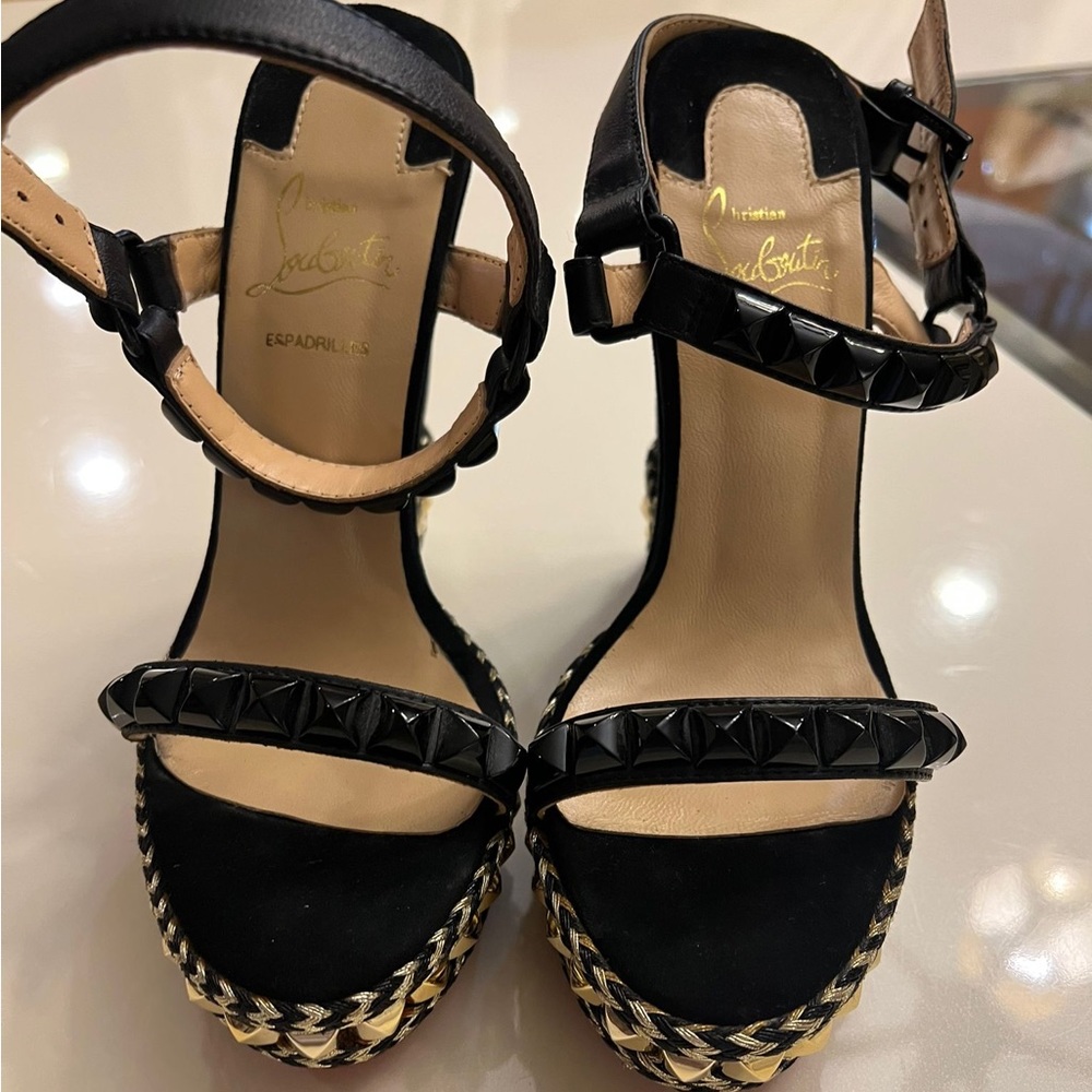 Christian Louboutin wedges